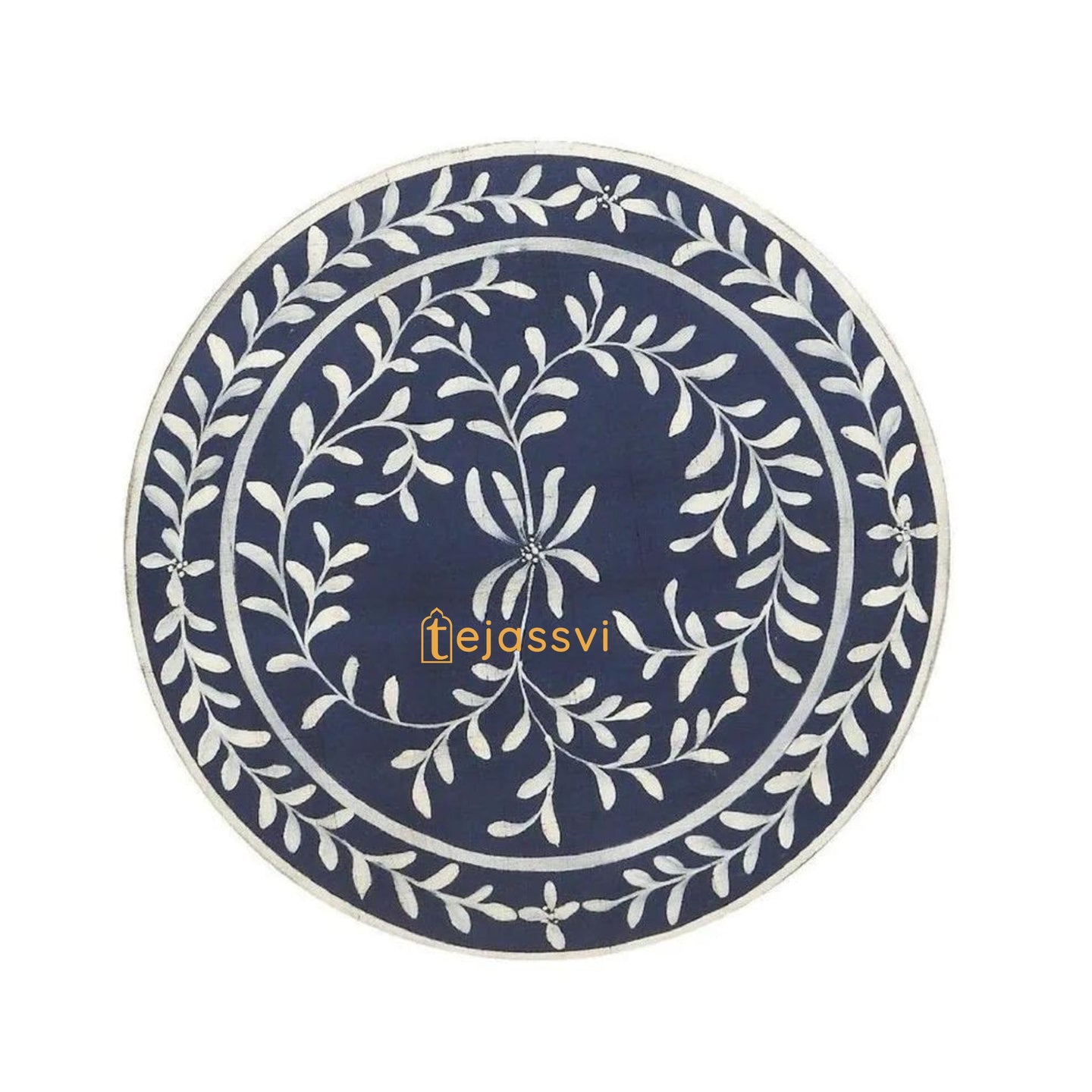 Bone Inlay Handmade Modern Cylindrical Design Side Table | Bone Inlay Stool | Bone Inlay Antique sofa side Table/MOP Modern Luxury Furniture